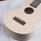 Maxbell 23 inch DIY Ukulele Kits Paintable Musical Wooden for Adults Friends Amateur