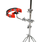 Maxbell Drum Set Extension Clamp Practice Tool Metal Cowbell Clamp for Cowbells Drum