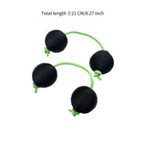 Maxbell Rhythmic Balls Hand Shaker Balls Hand Shaker Sand Balls for Concert KTV Home Black