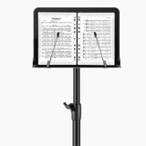 Maxbell Music Sheet Stand Adjustable Tripod Stable for Beginners Violin Players Band