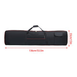 Maxbell 88 Key Keyboard Gig Carrying Bag Ergonomic Protective Versatile Oxford Cloth 136x17x33cm