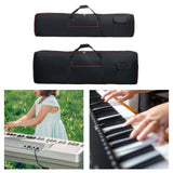 Maxbell 88 Key Keyboard Gig Carrying Bag Ergonomic Protective Versatile Oxford Cloth 136x17x33cm