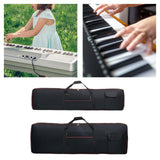 Maxbell 88 Key Keyboard Gig Carrying Bag Ergonomic Protective Versatile Oxford Cloth 136x17x33cm