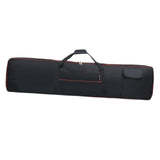 Maxbell 88 Key Keyboard Gig Carrying Bag Ergonomic Protective Versatile Oxford Cloth 136x17x33cm
