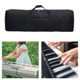 Maxbell 88 Key Keyboard Gig Carrying Bag Ergonomic Protective Versatile Oxford Cloth 136x17x33cm