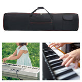 Maxbell 88 Key Keyboard Gig Carrying Bag Ergonomic Protective Versatile Oxford Cloth 136x17x33cm