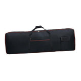 Maxbell 88 Key Keyboard Gig Carrying Bag Ergonomic Protective Versatile Oxford Cloth 140x45x17cm