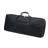 Maxbell 61 Key Keyboard Gig Carrying Bag Protective Sturdy Comfortable with 2 Pocket 93x25x7cm