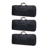 Maxbell 61 Key Keyboard Gig Carrying Bag Protective Sturdy Comfortable with 2 Pocket 102x44x15cm