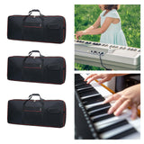 Maxbell 61 Key Keyboard Gig Carrying Bag Protective Sturdy Comfortable with 2 Pocket 102x44x15cm