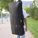 Maxbell 61 Key Keyboard Gig Carrying Bag Protective Sturdy Comfortable with 2 Pocket 102x44x15cm