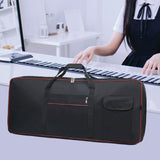 Maxbell 76 Key Keyboard Bag Protective Storage Case for Concert Outdoor Music Studio