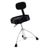 Maxbell Drum Stool with Back Rest Adjustable Height Drum Chair Saddle Stool for Kids