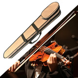 Maxbell Bow Box Oxford Cloth Waterproof Strong Bow Holder for Travel Concert Outdoor Coffee