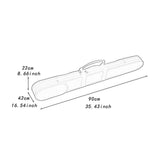 Maxbell Bow Box Oxford Cloth Waterproof Strong Bow Holder for Travel Concert Outdoor Coffee