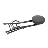 Maxbell Guitar Bench Portable Round Stool Foldable Guitar Seat for Stage Pipa Guitar