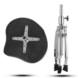 Maxbell Drum Throne Heavy Duty Drum Seat Stool for Sound Engineers Performers Adults Black