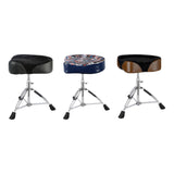 Maxbell Drum Throne Heavy Duty Drum Seat Stool for Sound Engineers Performers Adults Black