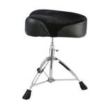Maxbell Drum Throne Heavy Duty Drum Seat Stool for Sound Engineers Performers Adults Black