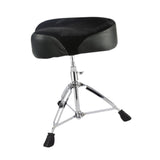 Maxbell Drum Throne Heavy Duty Drum Seat Stool for Sound Engineers Performers Adults Black