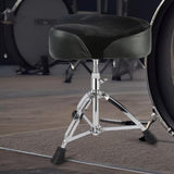 Maxbell Drum Throne Heavy Duty Drum Seat Stool for Sound Engineers Performers Adults Black