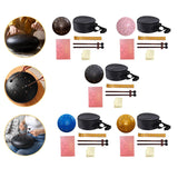 Maxbell Steel Drum Musical Instrument Hand Pan Drum for New Year's Gift Concert Yoga Bronze