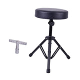 Maxbell Drum Stool Stand Drum Throne Holder for Exercise Drummers Instrument Players with Drum T Key