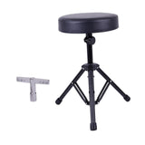 Maxbell Drum Stool Stand Drum Throne Holder for Exercise Drummers Instrument Players with Drum T Key
