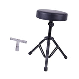 Maxbell Drum Stool Stand Drum Throne Holder for Exercise Drummers Instrument Players with Drum T Key
