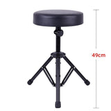 Maxbell Drum Stool Stand Drum Throne Holder for Exercise Drummers Instrument Players with Drum T Key