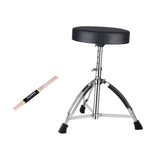 Maxbell Drum Stool Stand Drum Throne Holder for Exercise Drummers Instrument Players with Drumstick