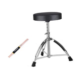 Maxbell Drum Stool Stand Drum Throne Holder for Exercise Drummers Instrument Players with Drumstick