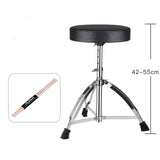 Maxbell Drum Stool Stand Drum Throne Holder for Exercise Drummers Instrument Players with Drumstick