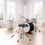 Maxbell Drum Stool Stand Drum Throne Holder for Exercise Drummers Instrument Players with Drumstick