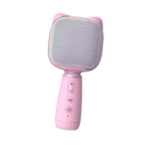 Maxbell Kids Microphone Party Toy Handheld Children Toy for Singing Party Boys Girls Pink