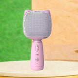 Maxbell Kids Microphone Party Toy Handheld Children Toy for Singing Party Boys Girls Pink