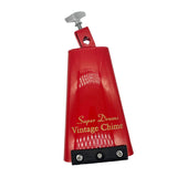 Maxbell Stainless Steel Cowbell Portable Rock Cowbell for Party Celebration Concerts