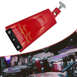 Maxbell Stainless Steel Cowbell Portable Rock Cowbell for Party Celebration Concerts