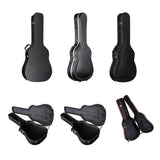 Maxbell Electric Guitar Bag PU Leather Gig Bag for Electric Guitars Acoustic Guitars for 38in 39in Black