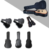 Maxbell Electric Guitar Bag PU Leather Gig Bag for Electric Guitars Acoustic Guitars for 38in 39in Black