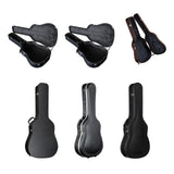 Maxbell Electric Guitar Bag PU Leather Gig Bag for Electric Guitars Acoustic Guitars for 38in 39in Black
