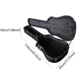 Maxbell Electric Guitar Bag PU Leather Gig Bag for Electric Guitars Acoustic Guitars for 40in 41in Black