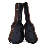 Maxbell Electric Guitar Bag PU Leather Gig Bag for Electric Guitars Acoustic Guitars for 40in 41in Brown