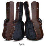 Maxbell Electric Guitar Bag PU Leather Gig Bag for Electric Guitars Acoustic Guitars for 40in 41in Brown