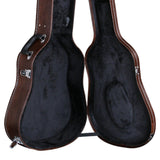Maxbell Electric Guitar Bag PU Leather Gig Bag for Electric Guitars Acoustic Guitars for 40in 41in Brown