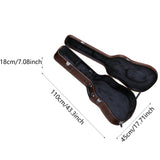 Maxbell Electric Guitar Bag PU Leather Gig Bag for Electric Guitars Acoustic Guitars for 40in 41in Brown
