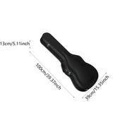 Maxbell Electric Guitar Bag PU Leather Gig Bag for Electric Guitars Acoustic Guitars for 36in Black