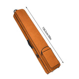 Maxbell Guqin Backpack Portable Musical Instrument Bag Guqin Carrying Case for Gifts Yellow brown velvet