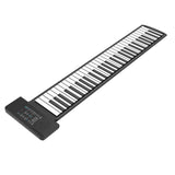 Maxbell Roll up 61 Key Piano Electric Hand Roll Piano Keyboard for Holiday Gift Kids