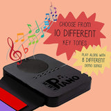 Maxbell 37 Key Roll up Flexible Piano Roll up Piano for Travel Programming Beginners